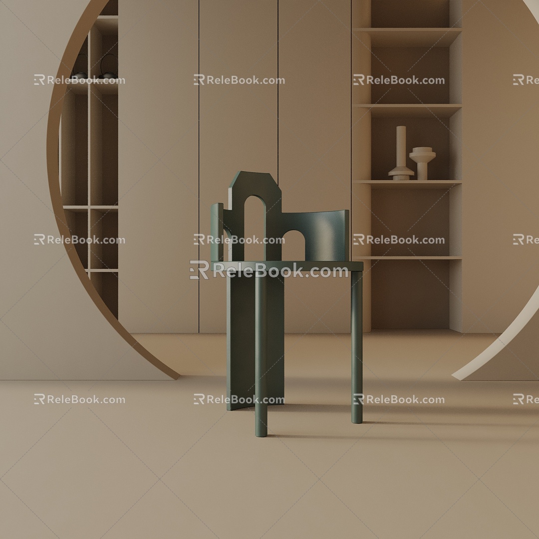 Modern Dining Chair 3d model