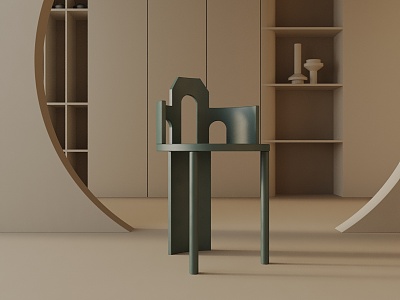 Modern Dining Chair 3d model