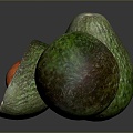 avocado fruit fresh fruit seasonal fruit fruit highlights fruit meal tropical fruit specialty fruit 3d model