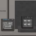 Haier Black Kitchen Disinfector Appliances With Bowls Plates In Modern Interior