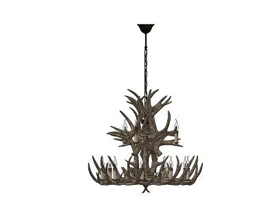 American chandelier 3d model