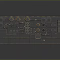 Modern factory large factory area 3d model