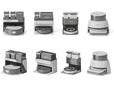 Various Modern Daily Electrical Appliances With Different Styles For Home Use 3d model