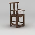 Traditional Chinese Wooden Chair Furniture With Armrests And Backrest Design
