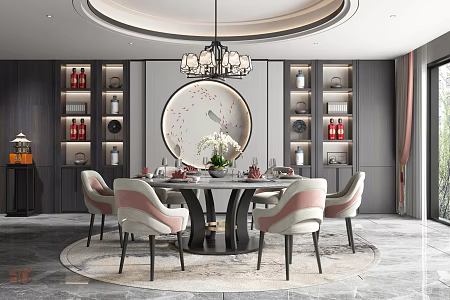 New Chinese Restaurant 3d model