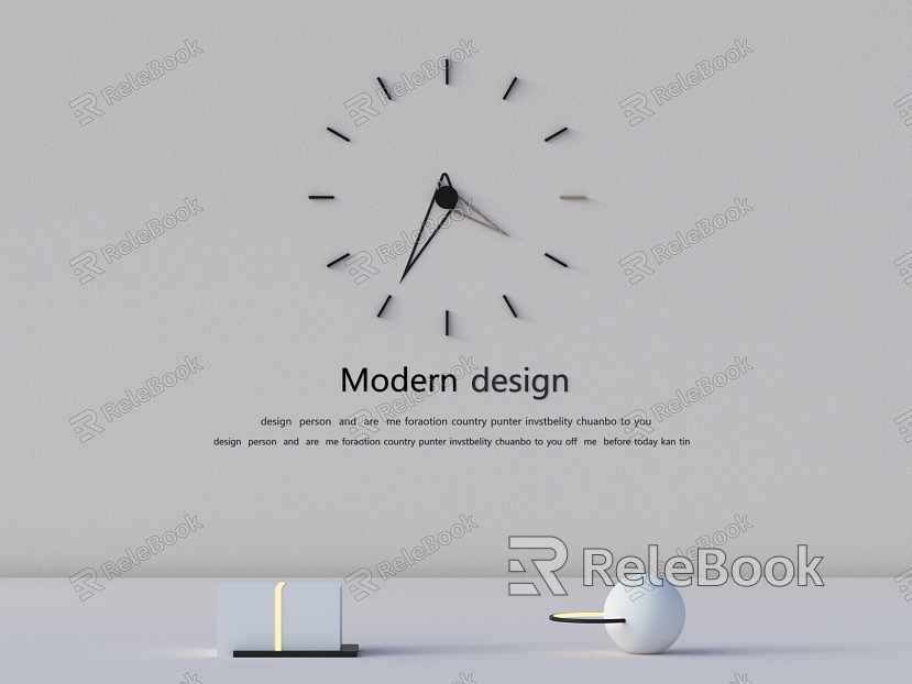 Wall clock clock model