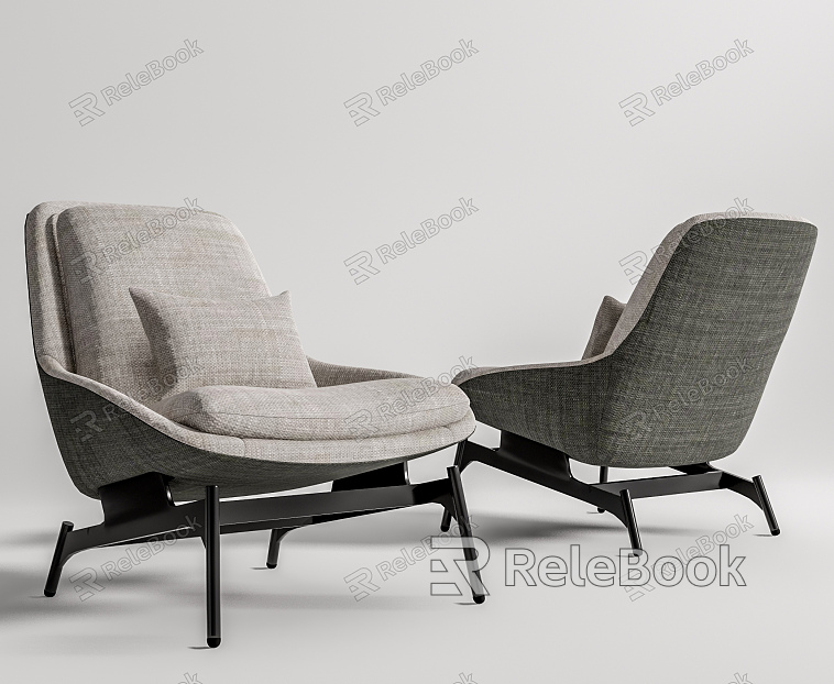 Modern Sofa Chair Single Sofa Chair model