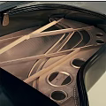 Modern Black Piano With Sleek Design Transparent Stand And Stool