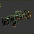 Science Fiction Weapon Future Weapon Science Fiction Equipment Concept Weapon Next Generation Weapon Next Generation Equipment 3d model