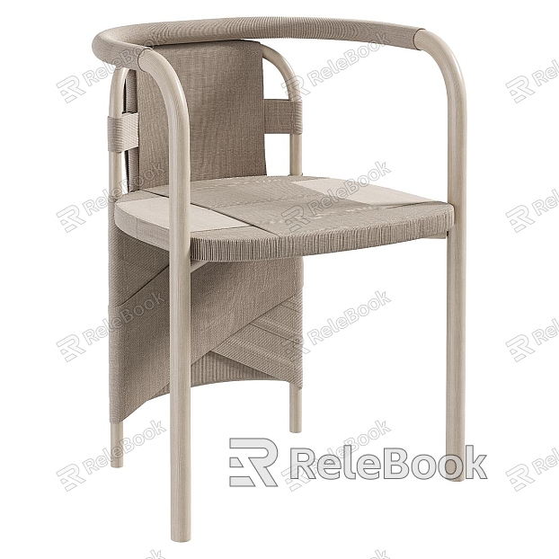 Single Chair Solid Wood Single Chair New Chinese Style Single Chair Dining Chair Chair model