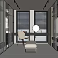Cloakroom 3d model