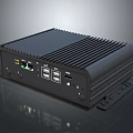Industrial Embedded Computer With Multiple Interfaces And Metal Heat Sink Design