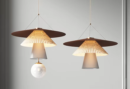 Modern Chandelier Simple Chandelier 3d model