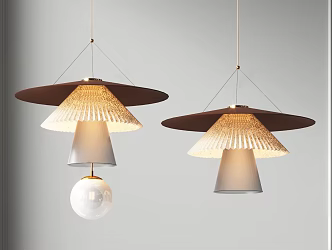 Modern Chandelier Simple Chandelier 3d model
