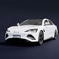 byd dolphin 3d model