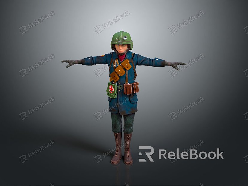 Soldiers World War II Soldiers World War II German Soldiers World War II German Soldiers Military Mercenaries model