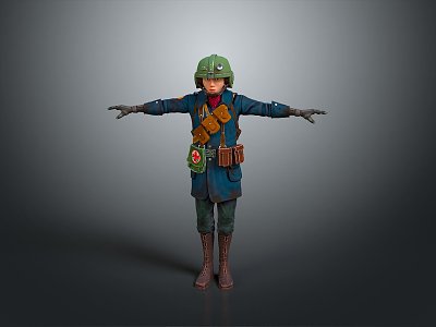 Soldiers World War II Soldiers World War II German Soldiers World War II German Soldiers Military Mercenaries 3d model