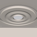 House Silent Style Ceiling Round Special-Shaped Ceiling Cream Wind Ceiling Lamp Study Room Ceiling Living Room Ceiling Bedroom Ceiling House Silent Wind Ceiling Lamp 3d model