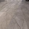 Gray Marble Floor Tiles With Natural Cracked Texture For Modern Interior