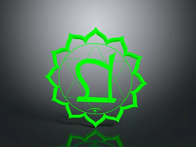 Green Lotus Shaped 3D Lighting Fixture Set With Geometric Patterns And Decorative Design 3d model