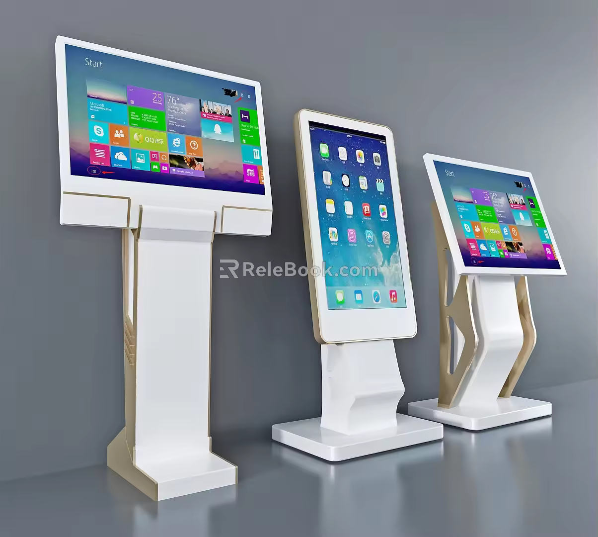 Modern all-in-one machine Intelligent all-in-one machine 3d model