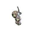 multi-lamp ceiling lamp 3d model