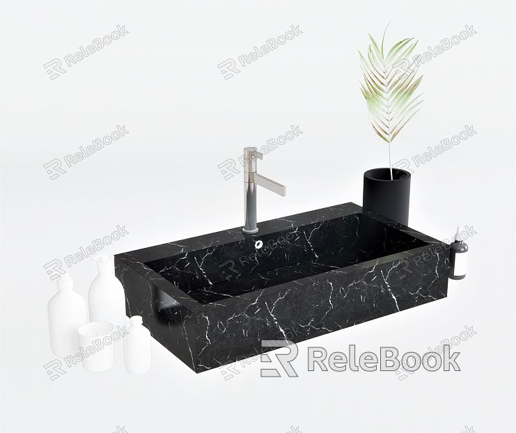 Modern wash basin faucet basin shower gel model