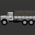 Hyundai Truck Supply Truck Military Truck Light Truck 3d model