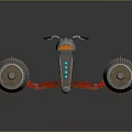 Modern Spaceship Spacecraft 3d model