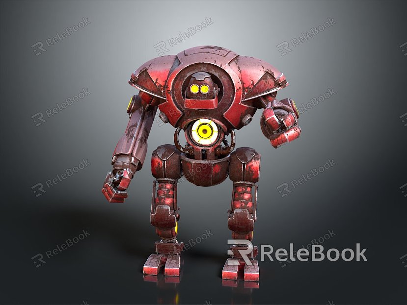 Mech Warrior Mech Soldier Machine Battlearm Mechanical Battlearm Machine Fighter Robot model