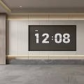 Modern TV Wall Design With Built-in TV Wooden Panels And LED Strip Lighting