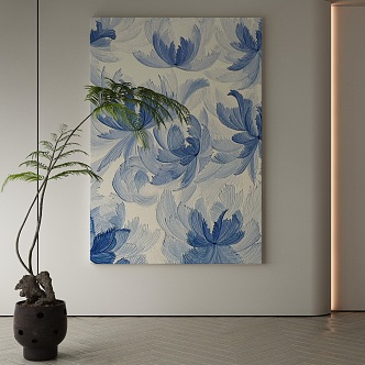 decorative painting 3d model