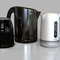 Modern Tefal Electric Kettle With White Design And Transparent Water Level Window For Daily Use Electrical Appliance