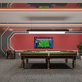 Billiards Room Billiards Room Billiards Box Billiards Table Billiards Cue Billiards Casual Billiards Modern Billiards Room Entertainment Billiards Room 3d model