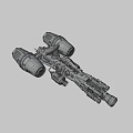 Rebel Tanker Spaceship 3d model