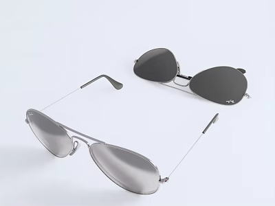 Modern Glasses 3d model