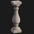 European column 3d model