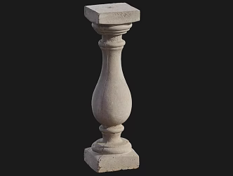 European column 3d model