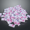Pile Of Euro Banknotes On Dark Background