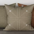 Decorative Throw Pillows Featuring Floral Prints And Earth Tones For Living Room Couch