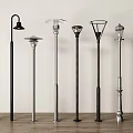 Various Stylish Outdoor Lights with Decorative Designs for Garden and Yard
