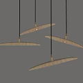 Wind chandelier 3d model
