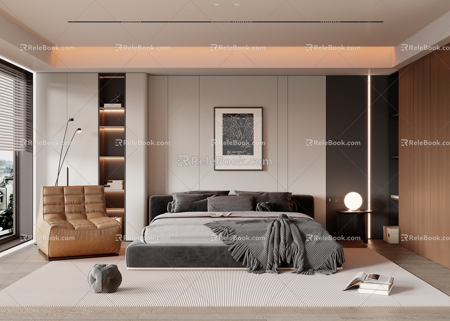 Modern Bedroom model