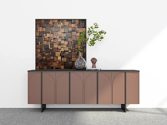 Side Cabinet Side Cabinet Decoration Sideboard Plant Cabinet Decorative Cabinet Side Cabinet 3d model