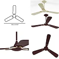 Stylish Air Conditioner Fan Designs With Various Blade Styles And Sizes