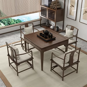 Tea Room 3d model