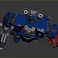 Modern Robot Mech Warrior Mech Soldier Machine Battlearm Mechanical Battlearm 3d model