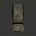 Camouflage Painted Military Style Utility Vehicle With Rugged Off Road Design And Large Tires