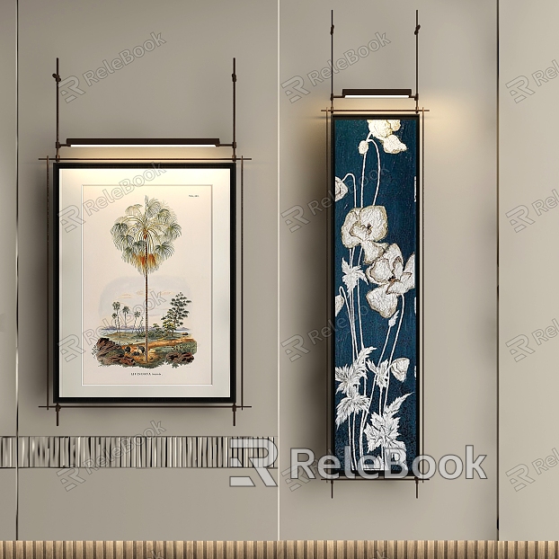 New Chinese Decorative Painting model