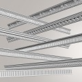 French Gypsum Line Gypsum Line Yin Angle Line French Top Line 3d model